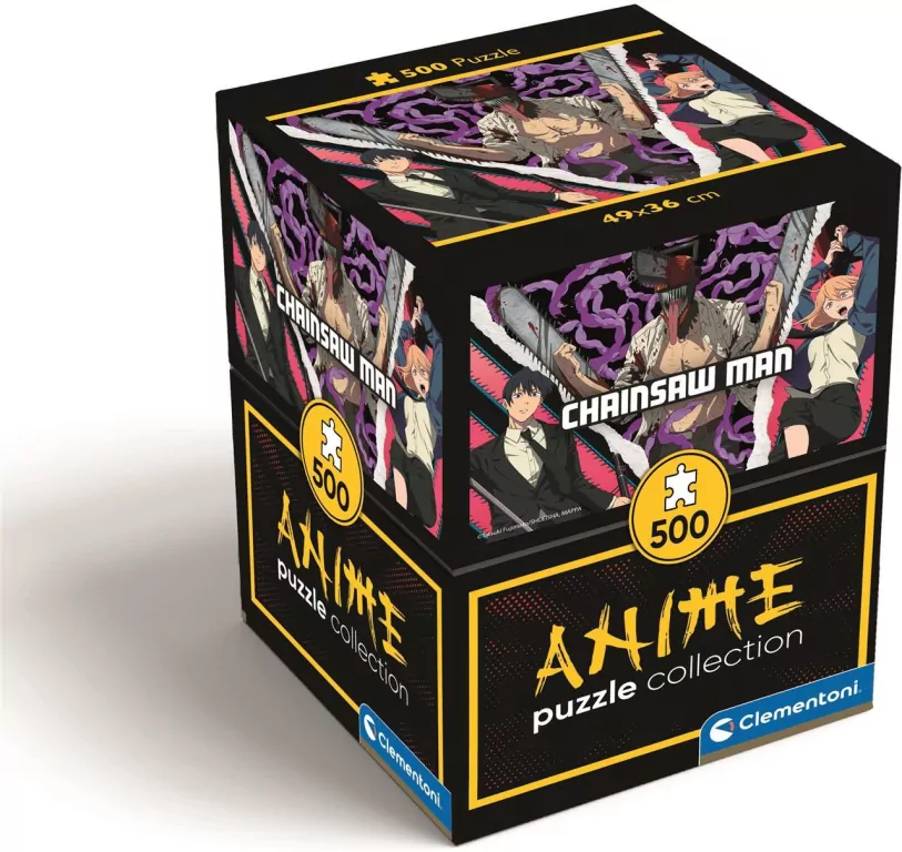Puzzle 500 Cubes Anime Chainsaw Man - tantis.pl