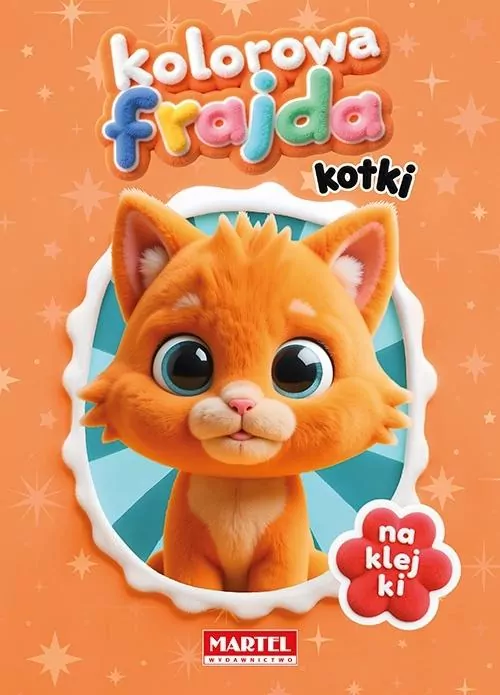 Kolorowa frajda. Kotki z naklejkami - tantis.pl
