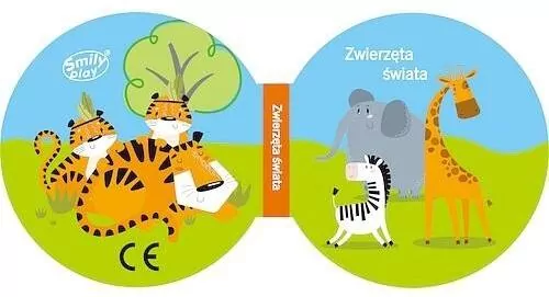 Zwierzęta świata. Książeczka do kąpieli