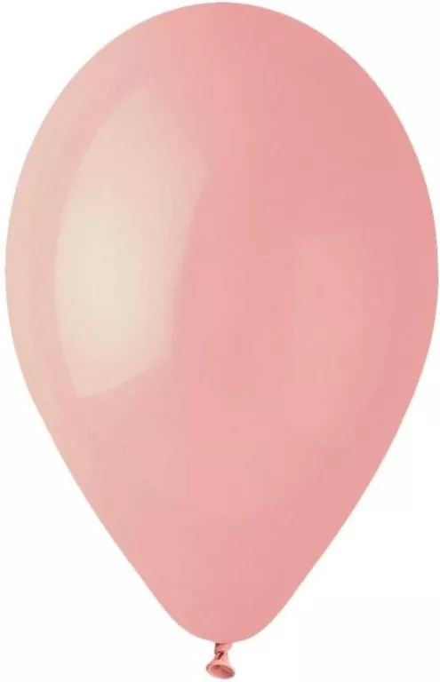 Balony Gemar pastel baby pink macaron - tantis.pl