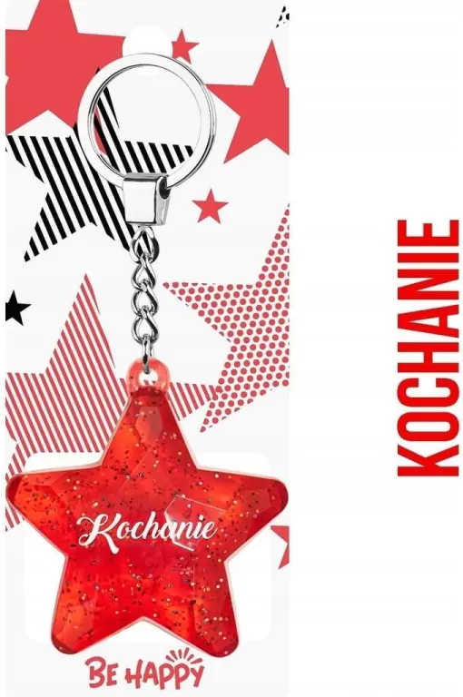 Brelok gwiazdka Kochanie - tantis.pl