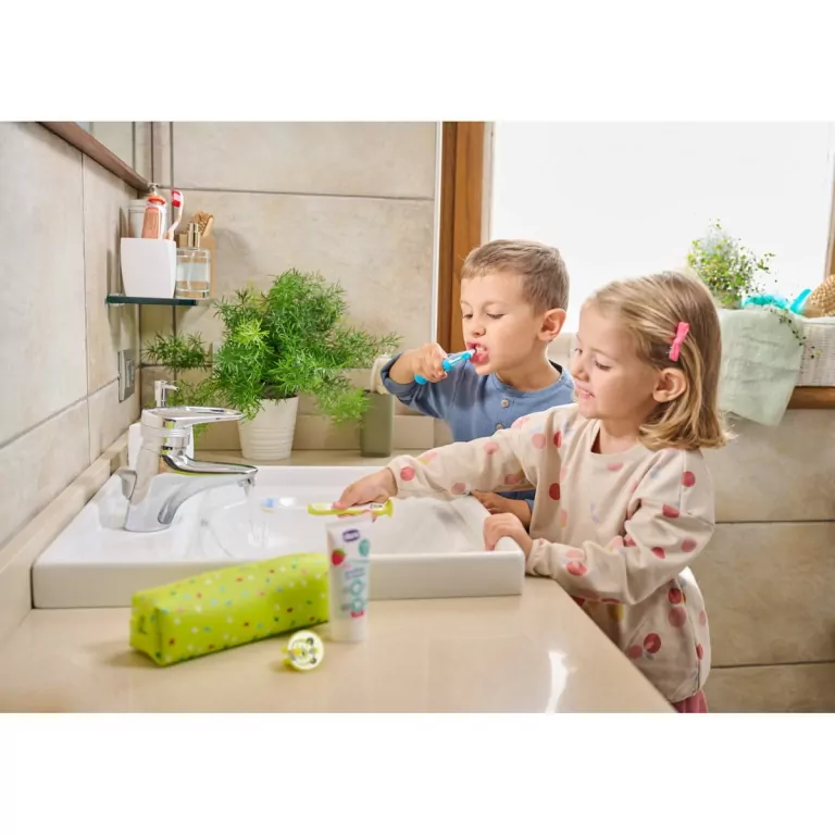 Chicco Szczoteczka do zębów Hippo Panda 3-6L - tantis.pl