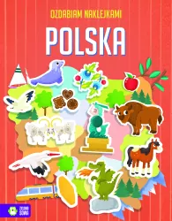 Ozdabiam naklejkami. Polska