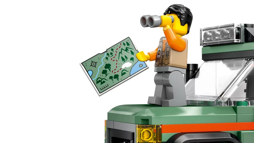 LEGO® City. Górska ciężarówka terenowa 4x4 60447 - tantis.pl