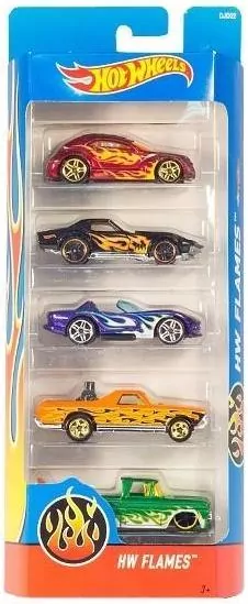 Hot Wheels. Pięciopak aut 1:64. Mix - tantis.pl