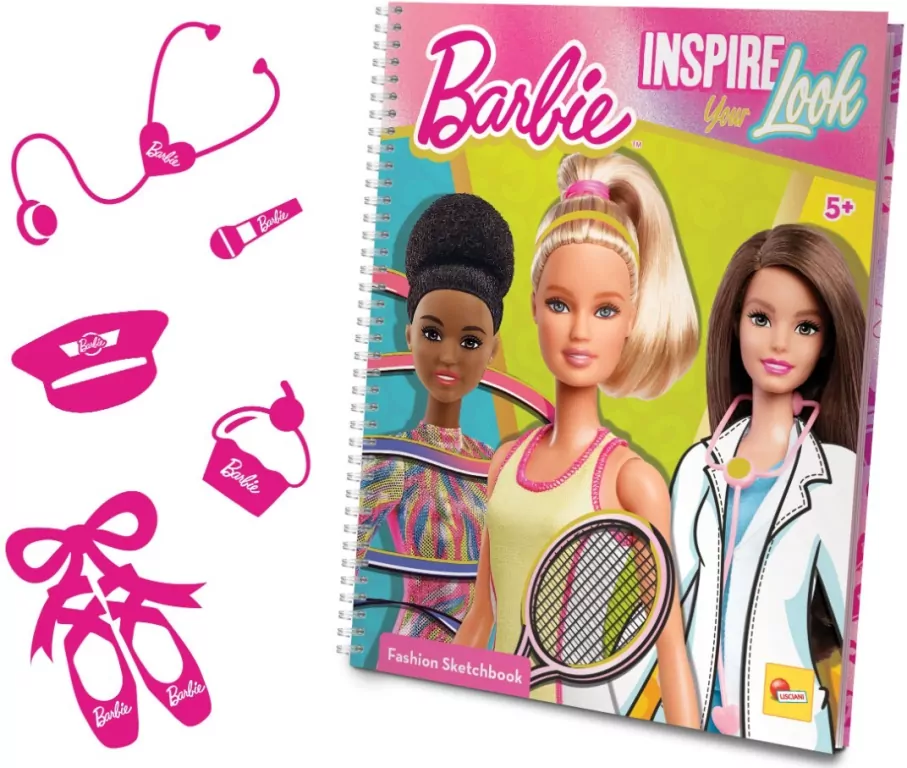Barbie Sketch Book Inspire Your Look - tantis.pl