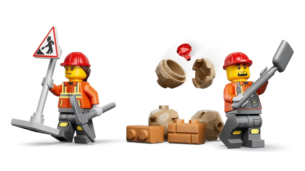 LEGO® Żółta koparko-ładowarka 60480 - tantis.pl