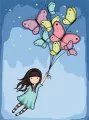 Malowanie po numerach -Motyle Santoro Kids 30x40cm - tantis.pl
