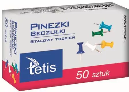 Pinezki beczułki kolorowe - tantis.pl