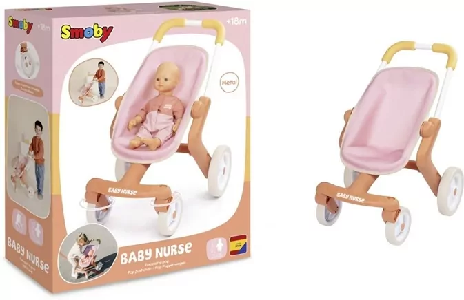 Smoby Baby Nurse Mój pierwszy wózek - tantis.pl