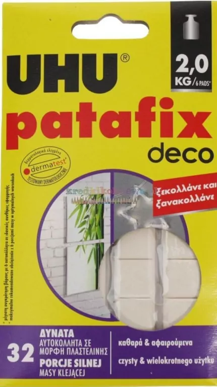 Masa samoprzylepna. Patafix Homedeco. 32 porcje - tantis.pl