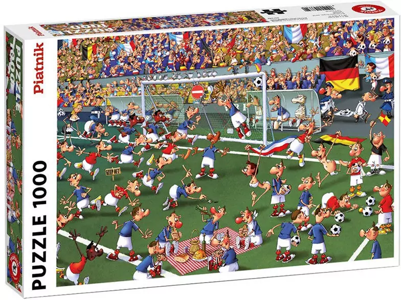 Puzzle 1000. Piłka nożna - tantis.pl