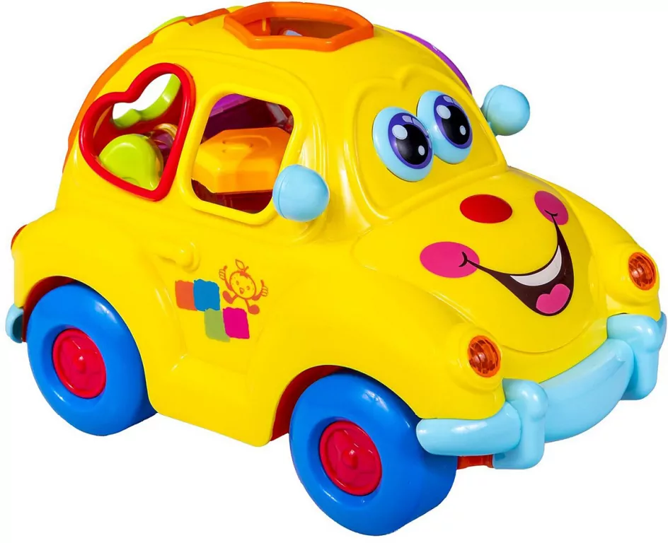 Zabawne auto z muzyką i światłem - tantis.pl