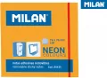 Karteczki samoprzylepne 76x76 neon.pomarańcz MILAN - tantis.pl