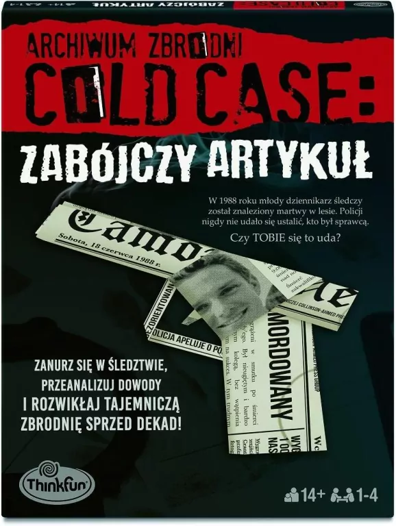 Cold case Archiwum Zbrodni: Zabójczy artykuł - tantis.pl