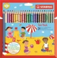 Kredki Trio grube. 24 kolory STABILO - tantis.pl