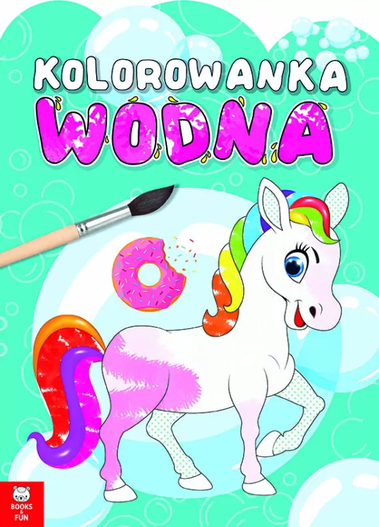 Kolorowanka wodna kucyki - tantis.pl