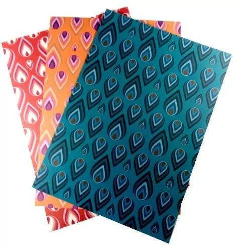 Karton 300g pawie oczy 24x34cm 3 ark MIX - tantis.pl