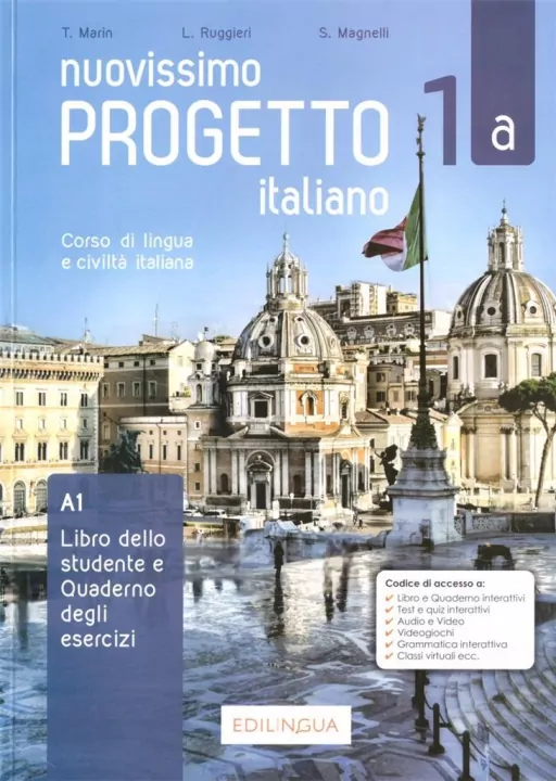 Progetto Italiano Nuovissimo 1A. Podręcznik + ćwiczenia - tantis.pl