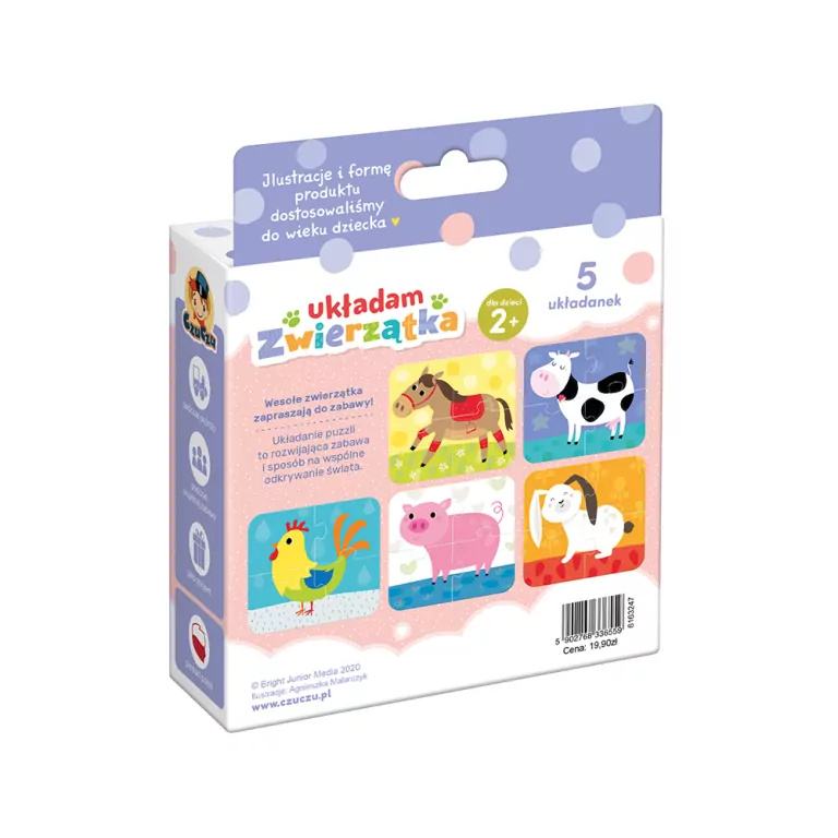 CzuCzu. Układam Zwierzątka 2+ - tantis.pl