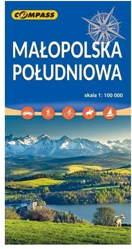 Mapa - Małopolska Południowa 1:100 000 - tantis.pl