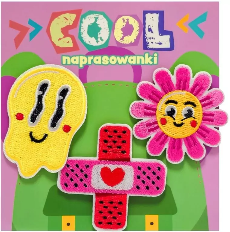Naszywki/ naprasowanki na plecak cool. Plaster - tantis.pl