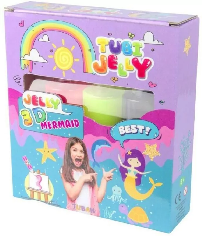 Tubi Jelly 3 kolory. Syrenka - tantis.pl