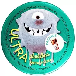 Ultra Plastelina Pachnąca metaliczna srebrna