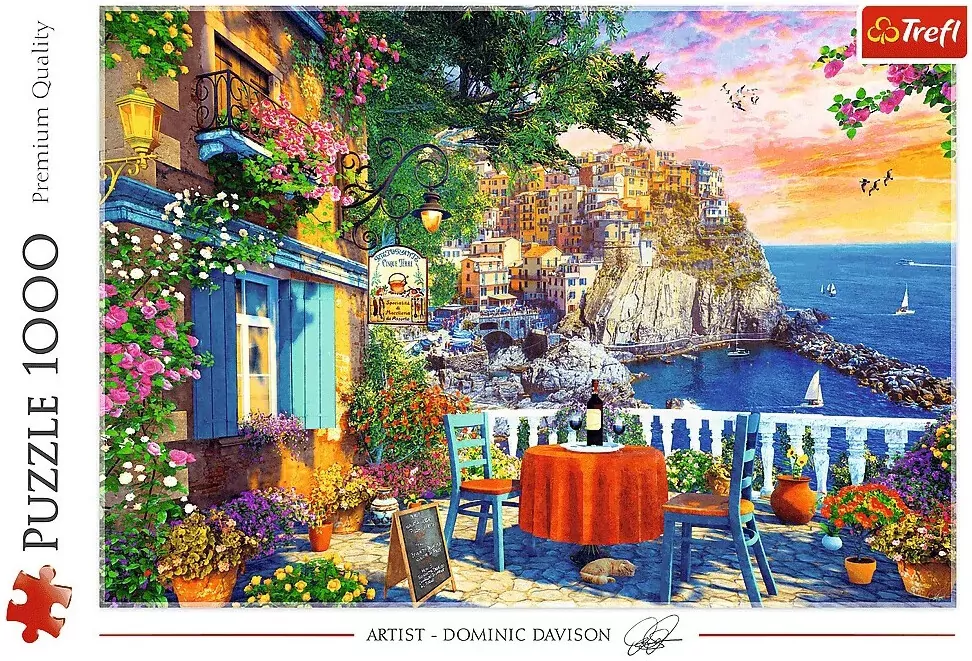 Trefl. Puzzle 1000. Widok na Cinque Terre - tantis.pl