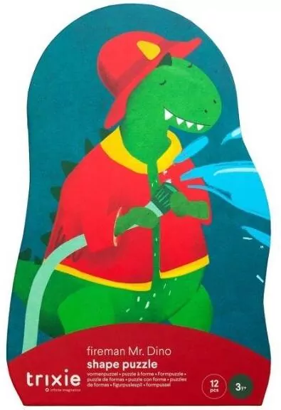 Puzzle Strażak Dinozaur - tantis.pl