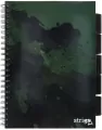 Kołozeszyt Pads A4/100K kratka Fusion ciemnozielon - tantis.pl