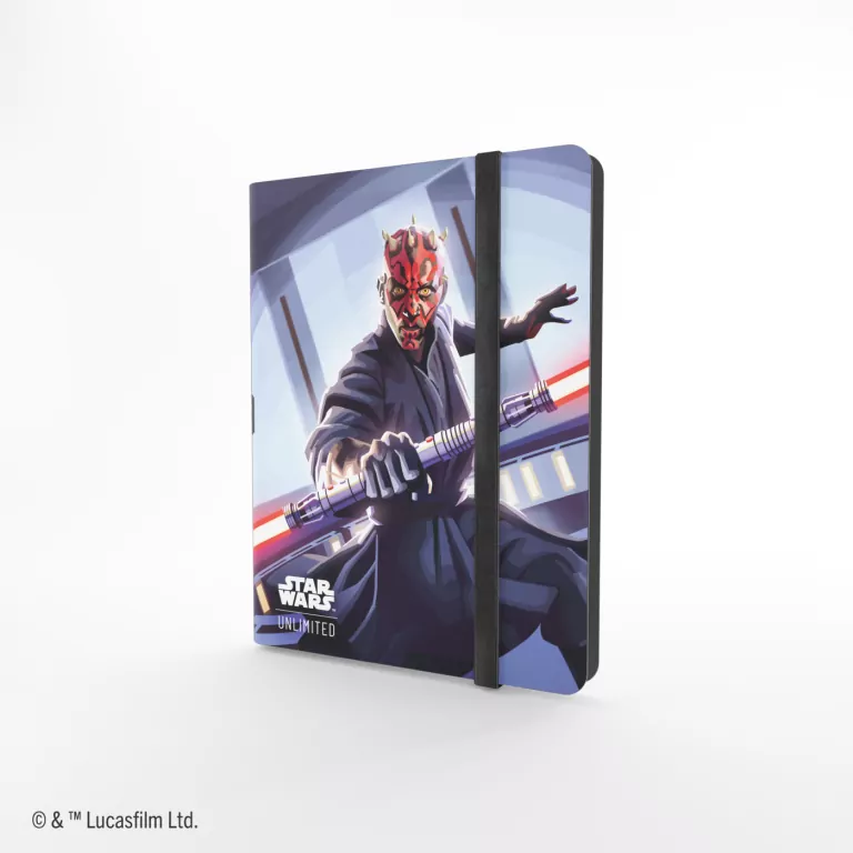 Gamegenic: Star Wars Unlimited Card Game - 18-Pocket Album - Darth Maul & Qui-Gon Jinn - tantis.pl