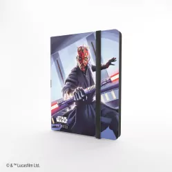 Gamegenic: Star Wars Unlimited Card Game - 18-Pocket Album - Darth Maul & Qui-Gon Jinn