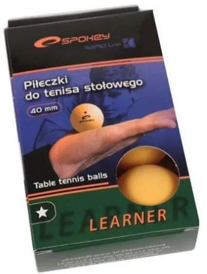 Spokey. Piłeczki do tenisa stołowego. Lerner, 6 sztuk - tantis.pl