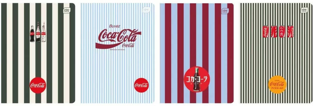 Zeszyt Soft Touch Coca Cola. A5/80K kratka. 10 sztuk - tantis.pl