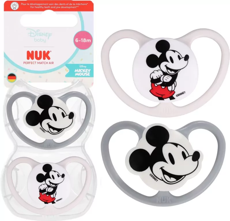 NUK. Air. Smoczek. 6-18 miesięcy. Miki - tantis.pl