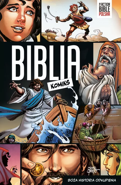 Biblia Komiks. The Action Bible Polska - tantis.pl