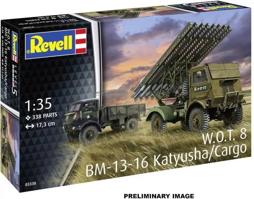 Model Set W.O.T. 8 BM-13-16 Katyusha/Cargo - tantis.pl