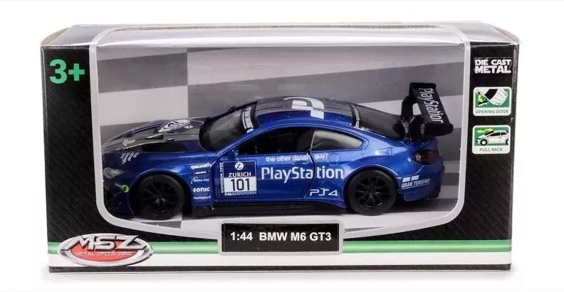 MSZ 1:44 BMW M6 GT3/67381A/blue - tantis.pl