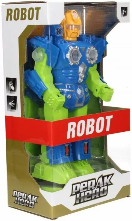 Robot na baterie w pudełku - tantis.pl
