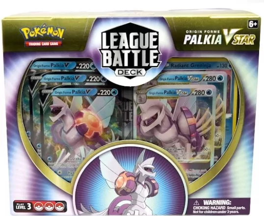 Pokémon TCG. Origin Forme Palkia VStar. League Battle Deck - tantis.pl