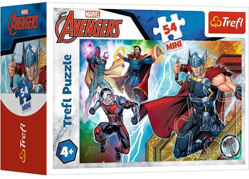 Puzzle 54 mini. The Avengers 4. Bohaterowie - tantis.pl