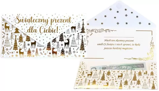 Koperta podarunkowa KOP-004 Boże Narodzenie