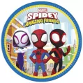 Talerzyki papierowe Spidey & His Amazing.. 23cm - tantis.pl
