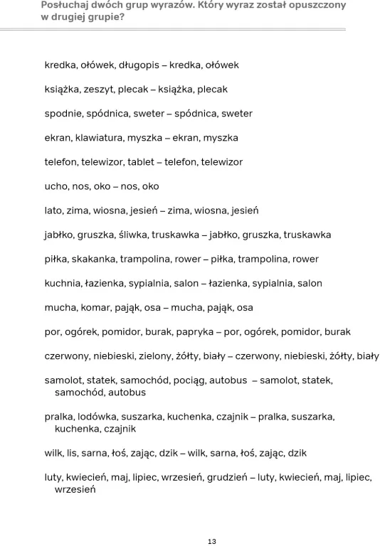 Wszystko słyszę! Ćwiczenia - tantis.pl