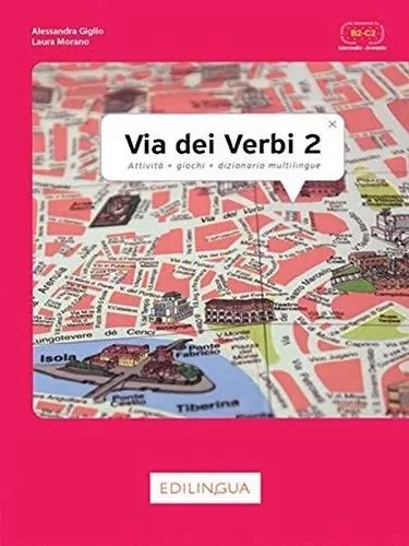 Via dei Verbi 2 Książka z kluczem odpowiedzi - tantis.pl