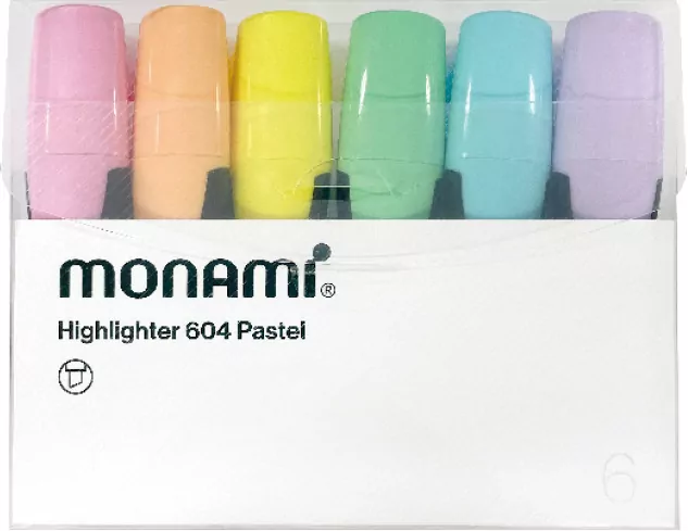 Zakreślacz 604 Pastel MONAMI - tantis.pl