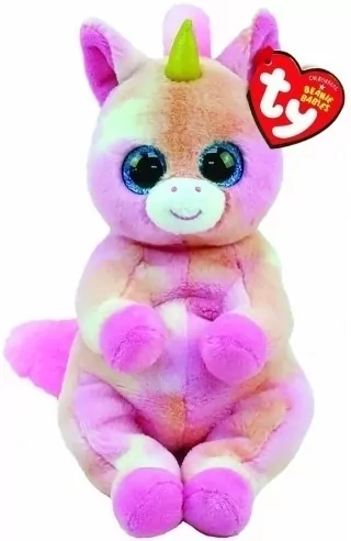 Beanie Babies Skylar. Jednorożec. 15 cm - tantis.pl