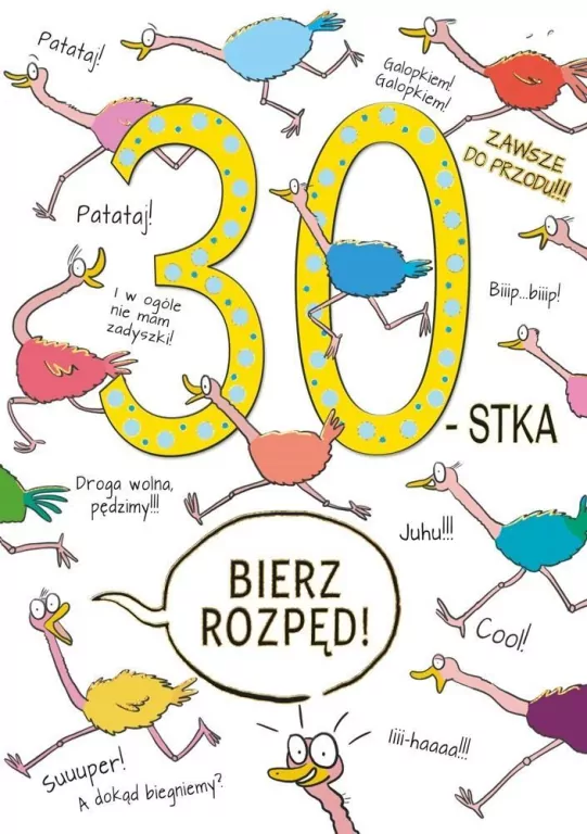 Karnet A5 30 urodziny - tantis.pl
