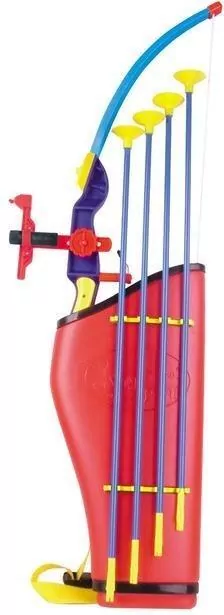 Łuk dla dzieci 78cm i 4 strzały, kołczan, celownik - tantis.pl